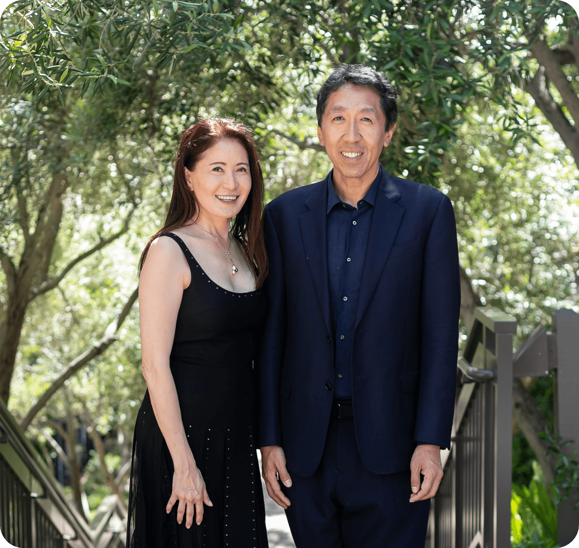 Kirsty Tan and Andrew Ng, co-founders of AI Aspire